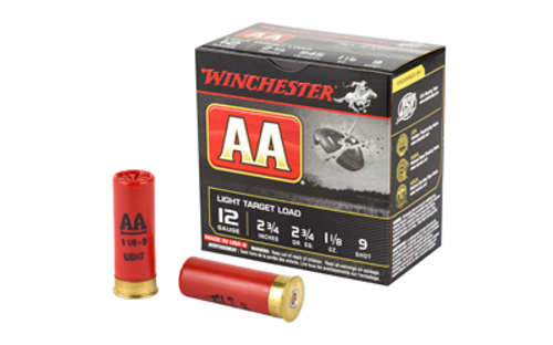 Ammunition Winchester Ammunition AA Target 12Gauge WIN AA TRGT 12GA 2.75" #9 25/250